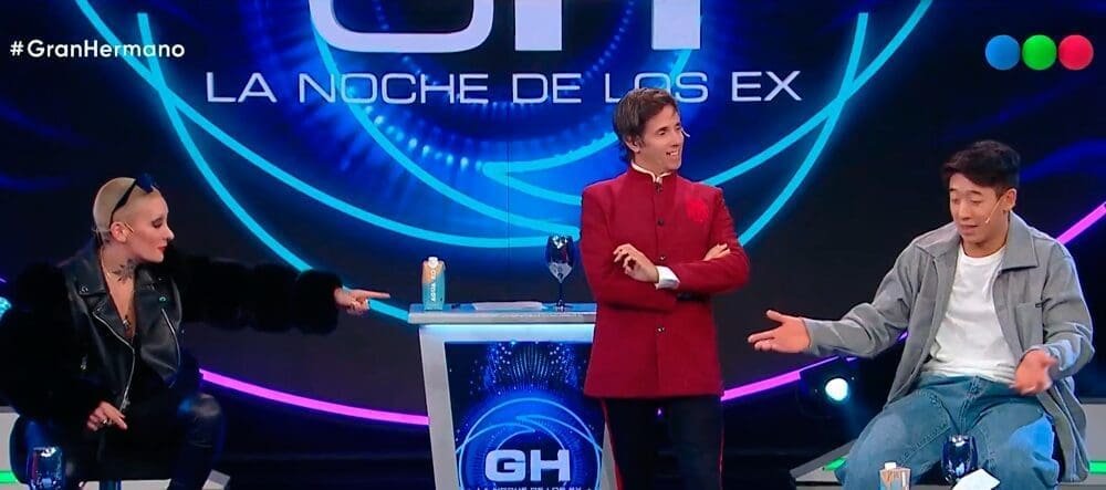 El Debate de los Ex de GH, conducción Roberto Funes Ugarte, invitados Juliana Furia y El Chino