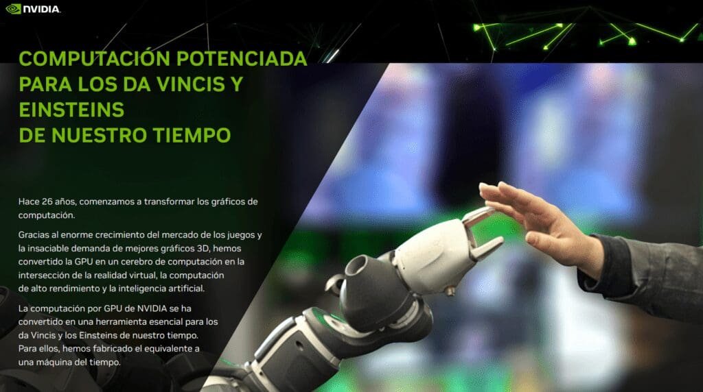 Nvidia y su visi&oacute;n revolucionaria de la IA generativa