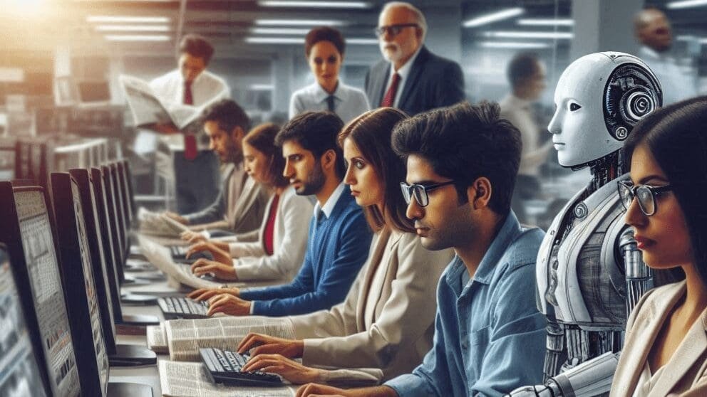 La IA est&aacute; en redacciones de todo el mundo