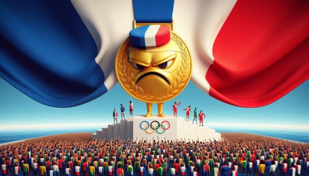 &iexcl;&iexcl;Qu&eacute; poca e4legancia, Francia!!